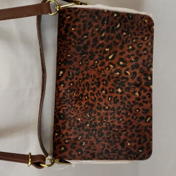 Madewell Bags New Madewell Flap Convertible Crossbody Genuine Calf